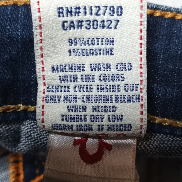 True Religion Billy Bermuda Jean Shorts - Picture 7 of 7